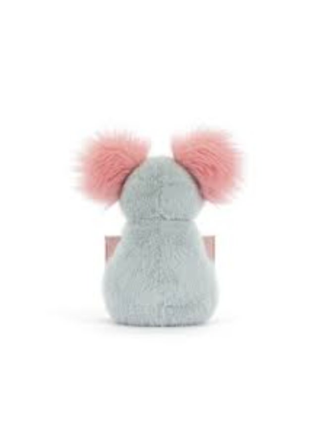 جيليكات Koala With Message Plush Soft Toy 20cm Cute Stuffed Animal Holding Envelope Gift for Kids Babies Collectible Teddy - Image 4